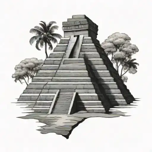 Kukulcan Mayan Pyramid