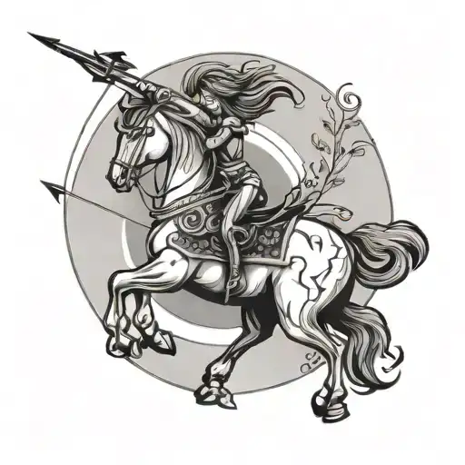 Sagittarius Minimalist