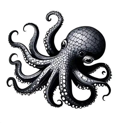 Geo Pattern Octopus