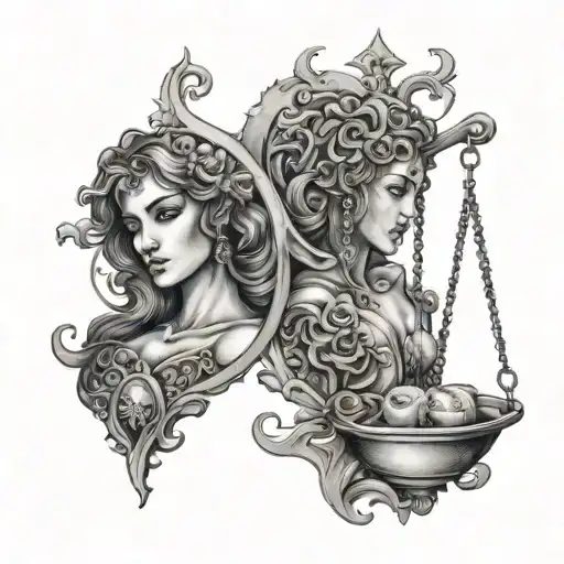 Libra And Gemini Combo