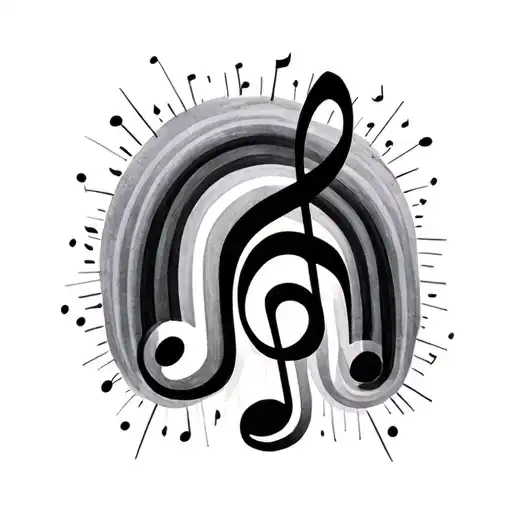 Over The Rainbow Music Notes For Son Adrian