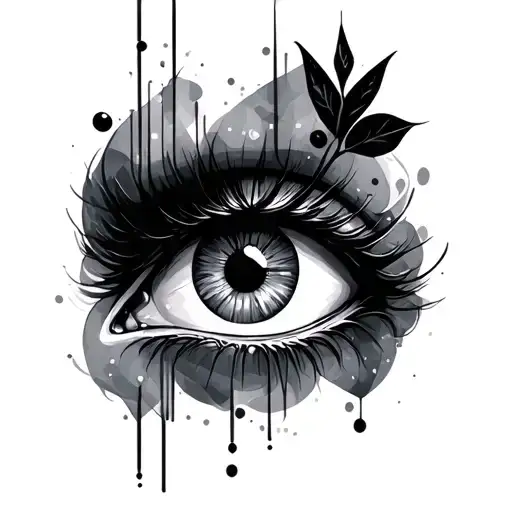 Girlfriend Eye Symbol Integrated