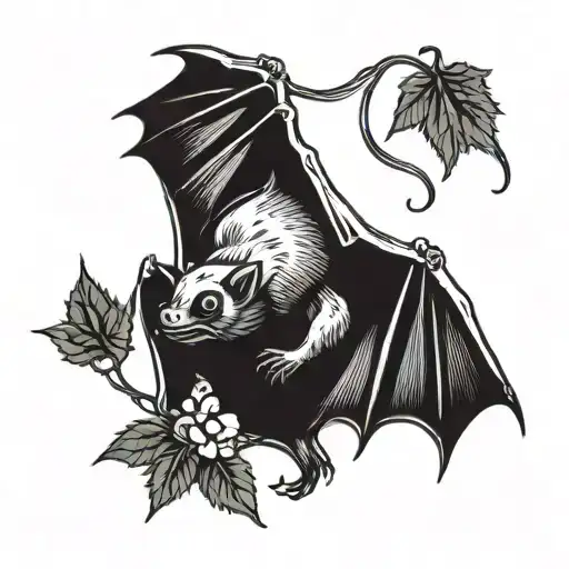 Traditional Fruit Bat Hanging