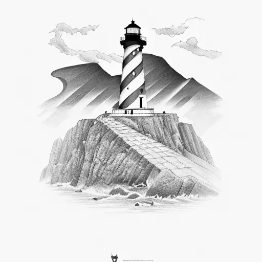 Lighthouse In The Mountains