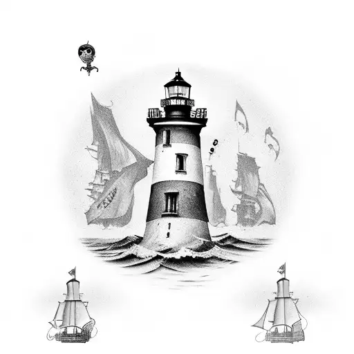 Pirate Ship Light House