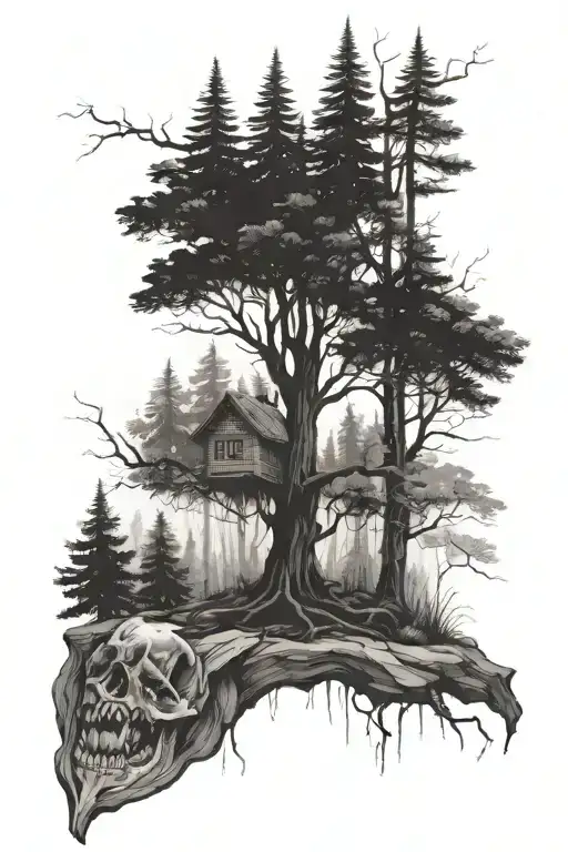 Change In Life In The Forest