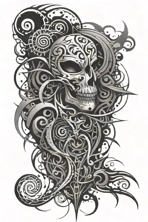 Ghotic Trible Abstract