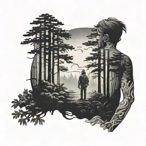 Forest And Lonely Man