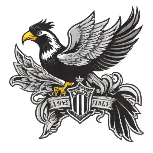 Nufc Magpie Football Club Logo