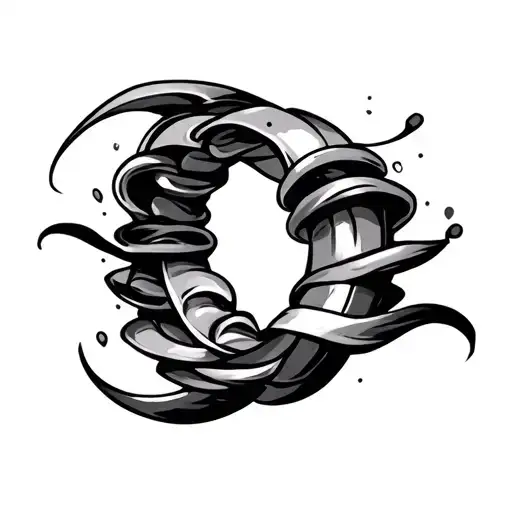Bracelet Tattoo Design Featuring