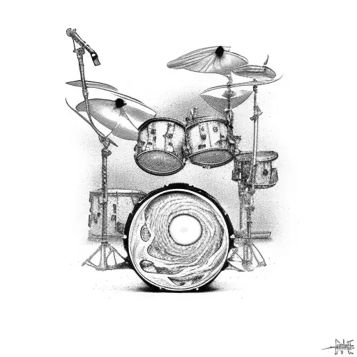 A Rock Music Themed Legal Scale With Natural Energy Flowing Through It