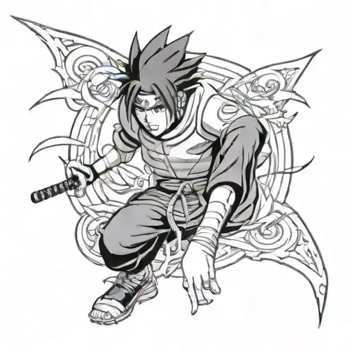 Sasuke Manga Naruto