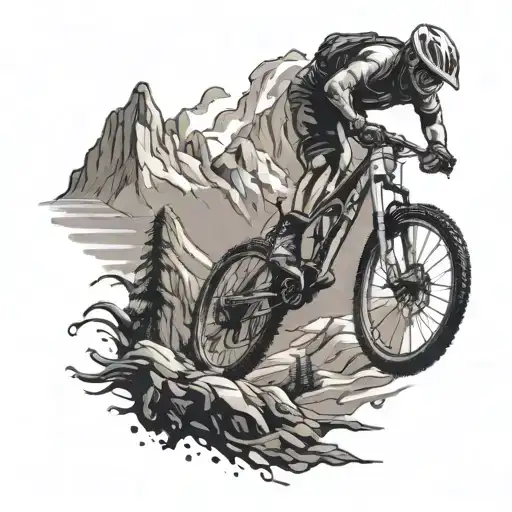 Mountain Biking And Climbing