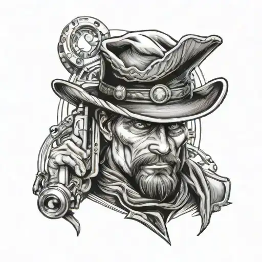 Western Outlaw Sleeve