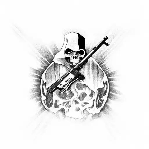 Guns And Grim Reaper