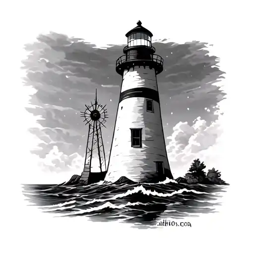 Lighthouse With Hope Written