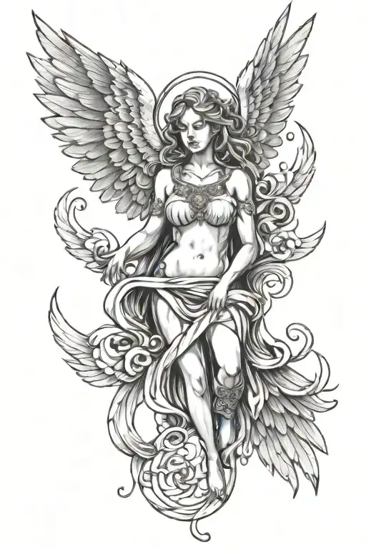 Seraphim Angel Eyes Tradtional American Style