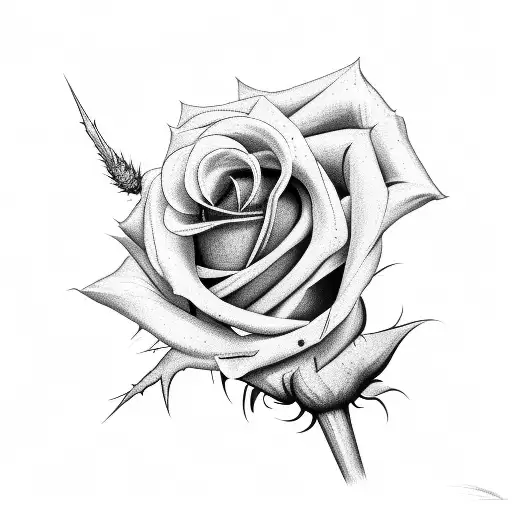 Rose Cross A Thistle