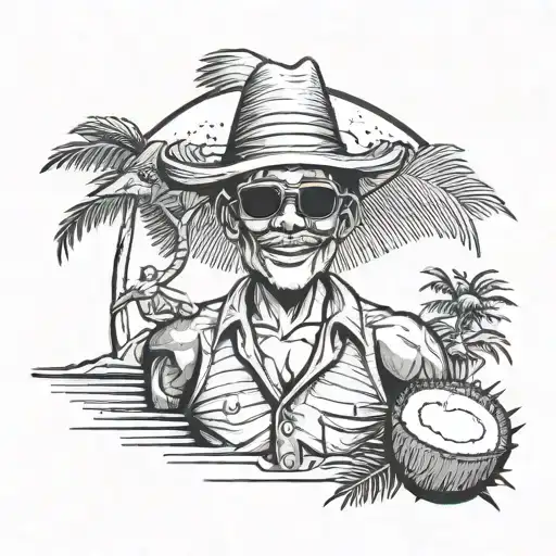 Coconut Business Man