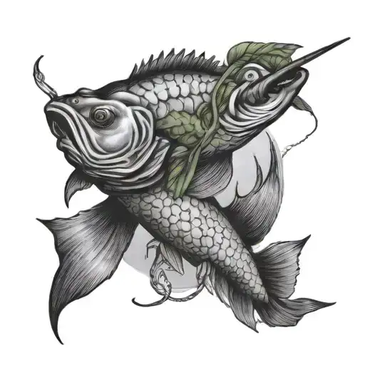 Art Marijuana Fishing