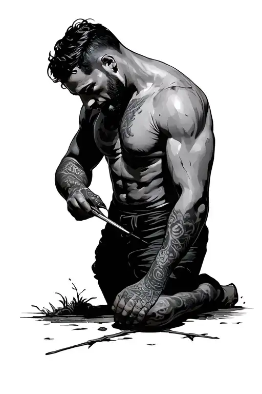 Hardworking Father And Loving