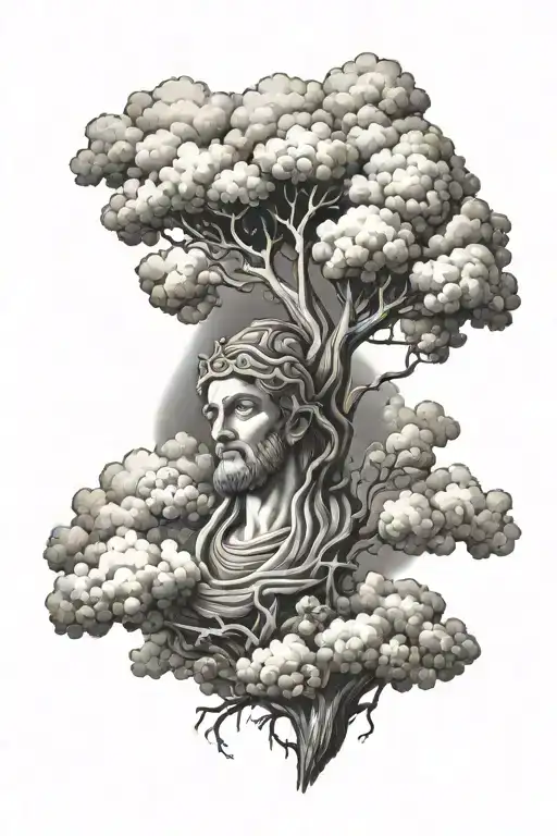 San Judas Clouds Surrounding Tree Of Knowledge