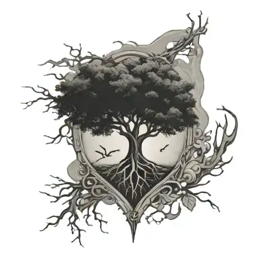 Poison Tree Tattoo Forearm