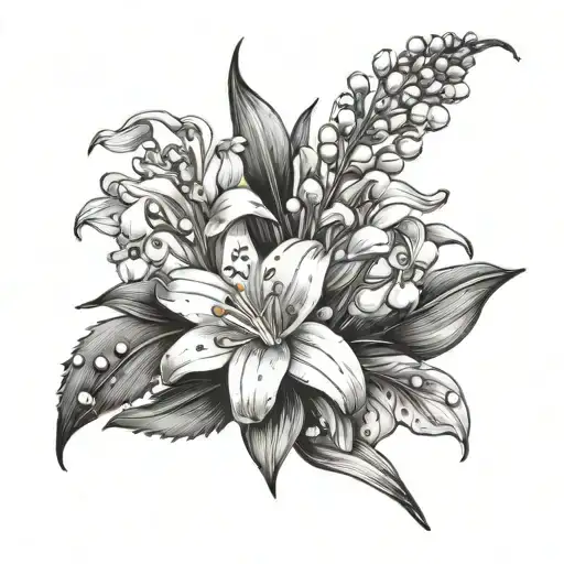 Aster Lily Of The Valley