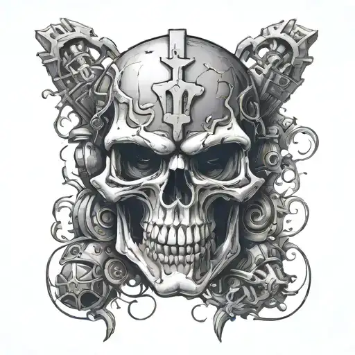 Warhammer 40K Cerboskull
