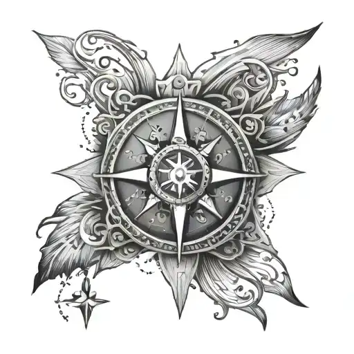 More Minamalist Southern Cross With A Compass