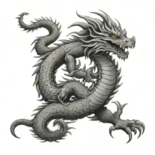 Similar To Haku Dragon Body
