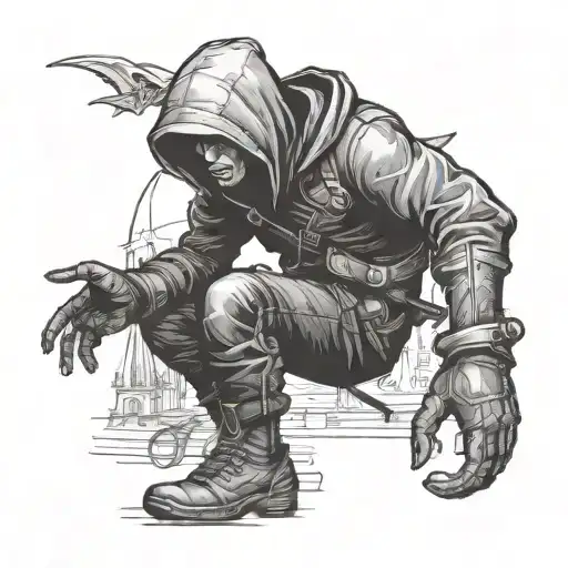 Thief In The Night Robbing For The Hood