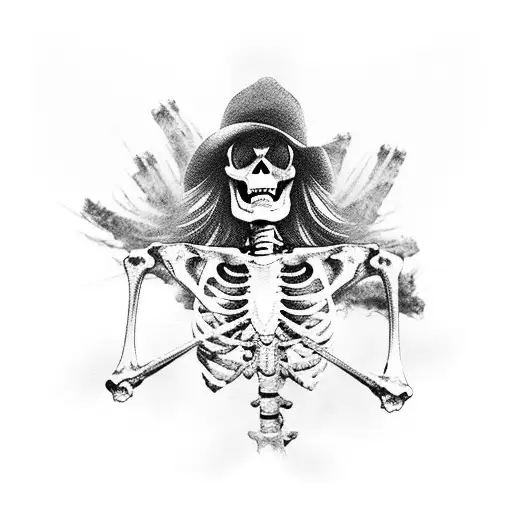 Skeleton Cowboy