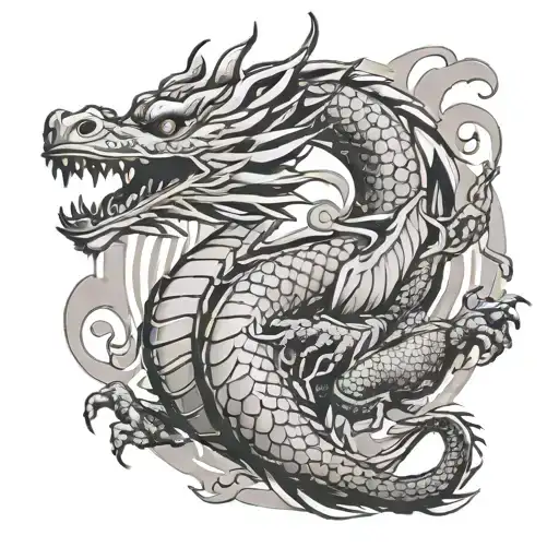 Similar To Haku Dragon Flying