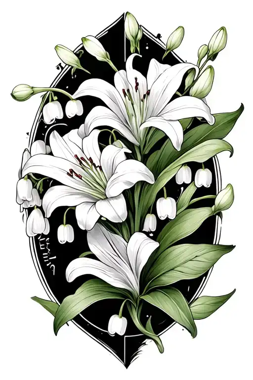 Lily Of The Valley And Taurus Zodiac Sign