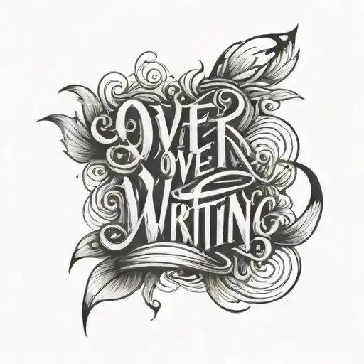 Over Writing Word