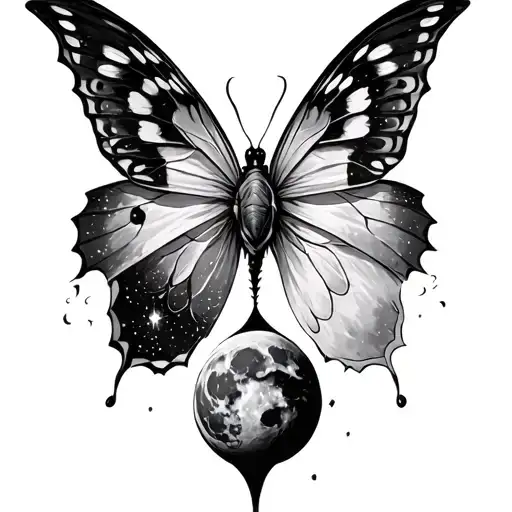 Butter Fly Me To The Moon