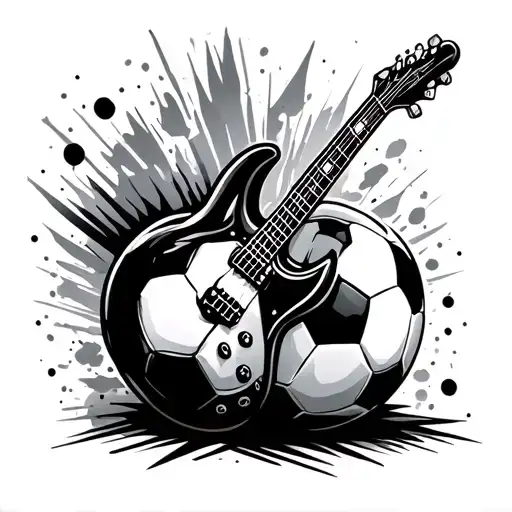 Soccer And Rock Music