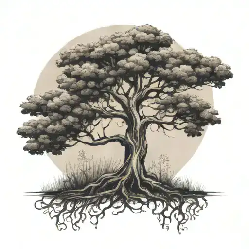 Posion Tree With Benett Writin On It With Cursive