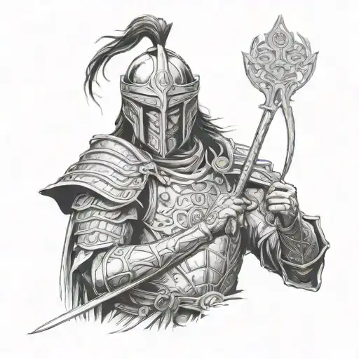 Lord Of The Rings Sauron As A Samurai Warrior