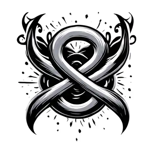 Infinity Symbol Wiht The Name Fatman