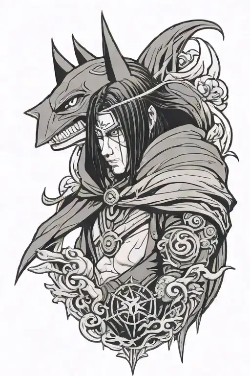 Itachi Uchiha And Batman