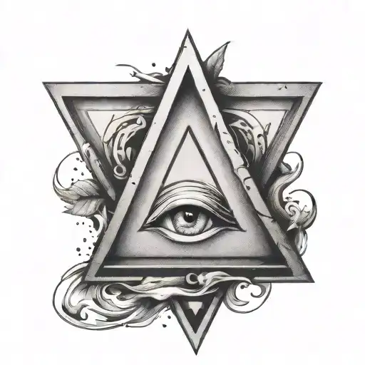 Down Triangle Symbol And Up Triangle With A Through Bar