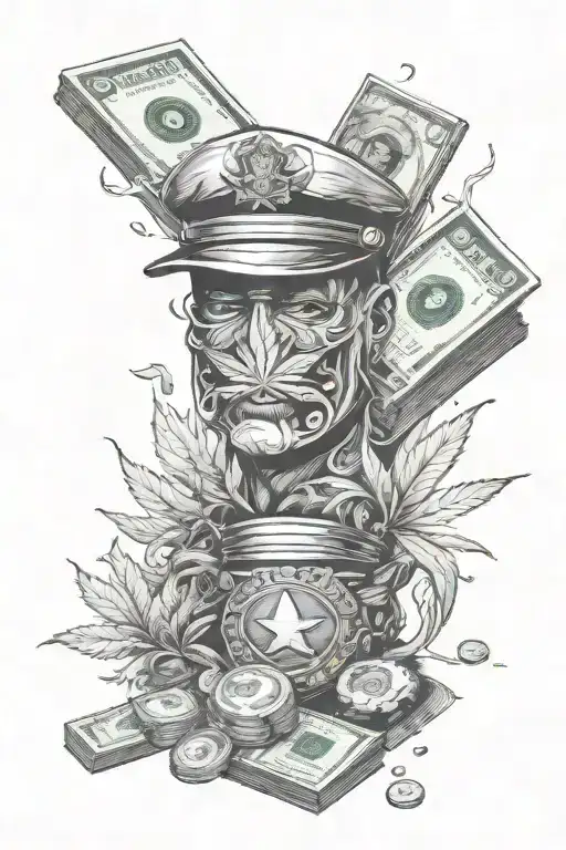 Weed Money Cops Logo