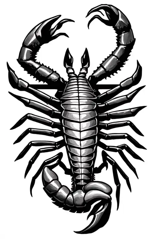 Scorpion And The Pharaon Of Egyptian Goddess