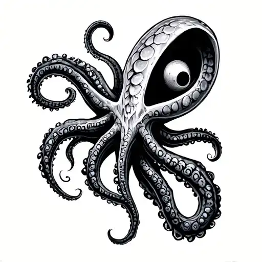 Ilithid Tentacles Triskele Symbol