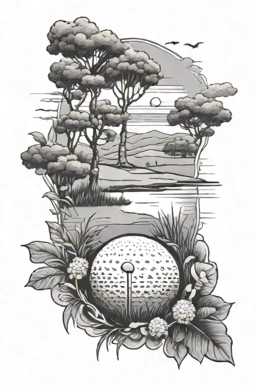 Golf Course Calmness Presence