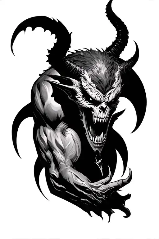 Demon Muscle Out Arm