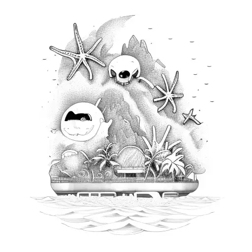 Beach Rainbow Paradise