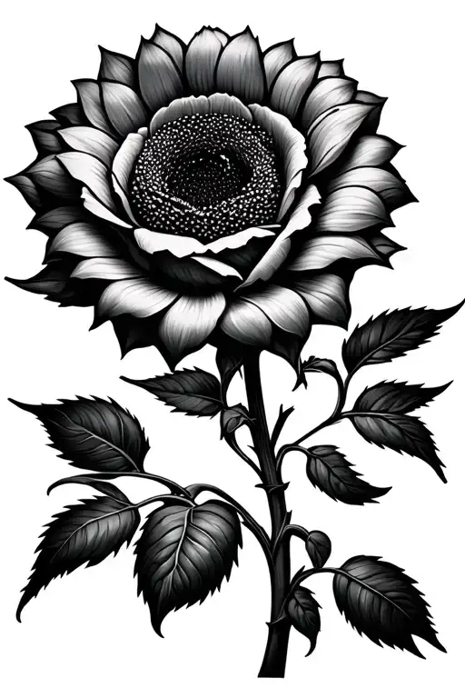 Sunflower Rose Hummel Logo Filld With 13